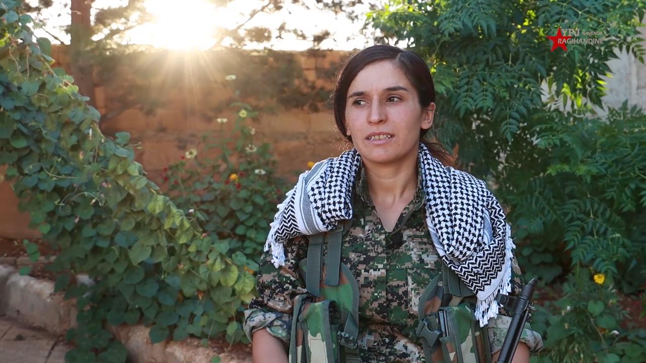 أغنية من صوت المقاتلة في وحدات حماية المرأة بيريتان جيلو