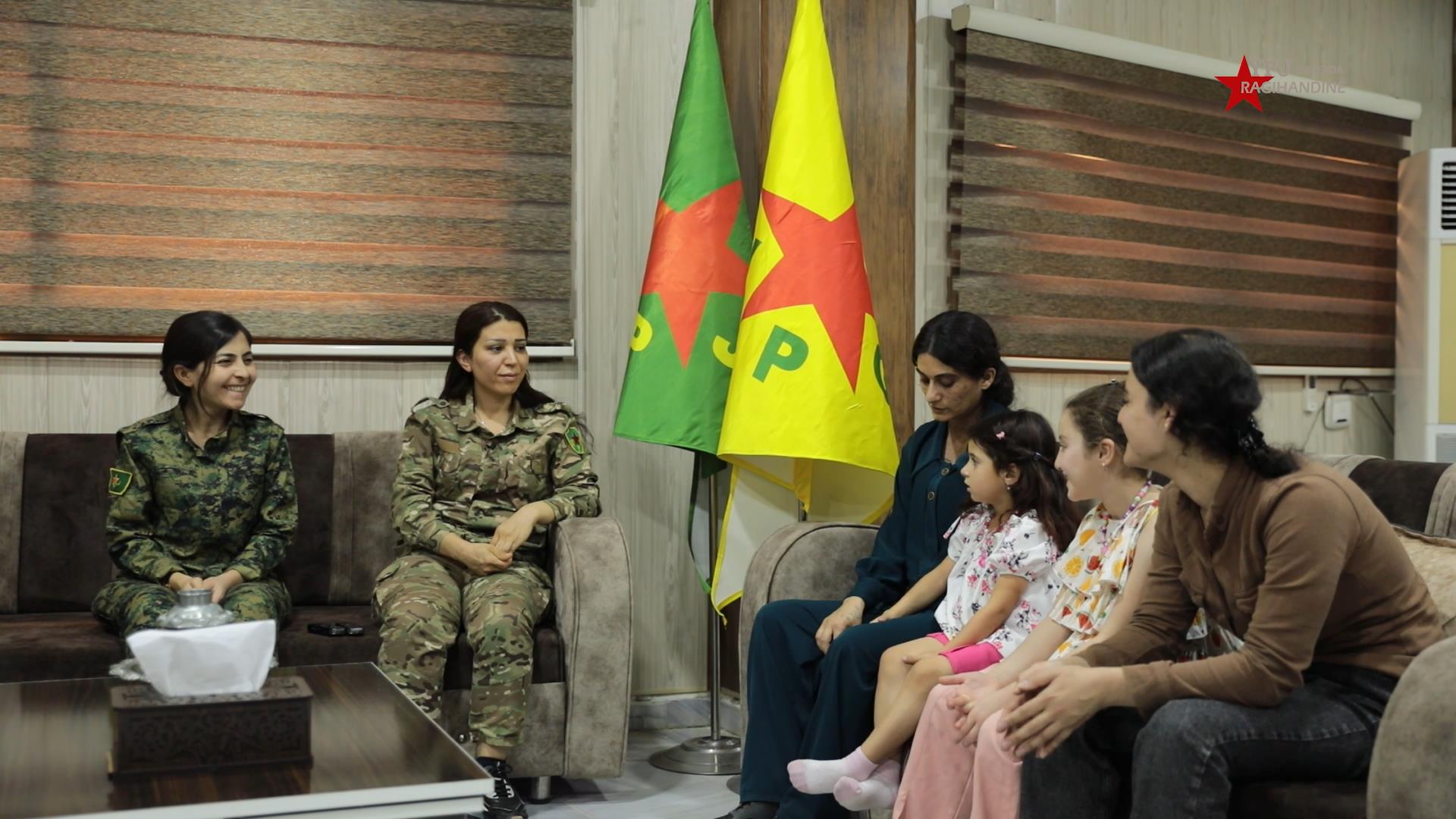 YPJ تعلن تخليص طفلة وشابتين إيزيديتين