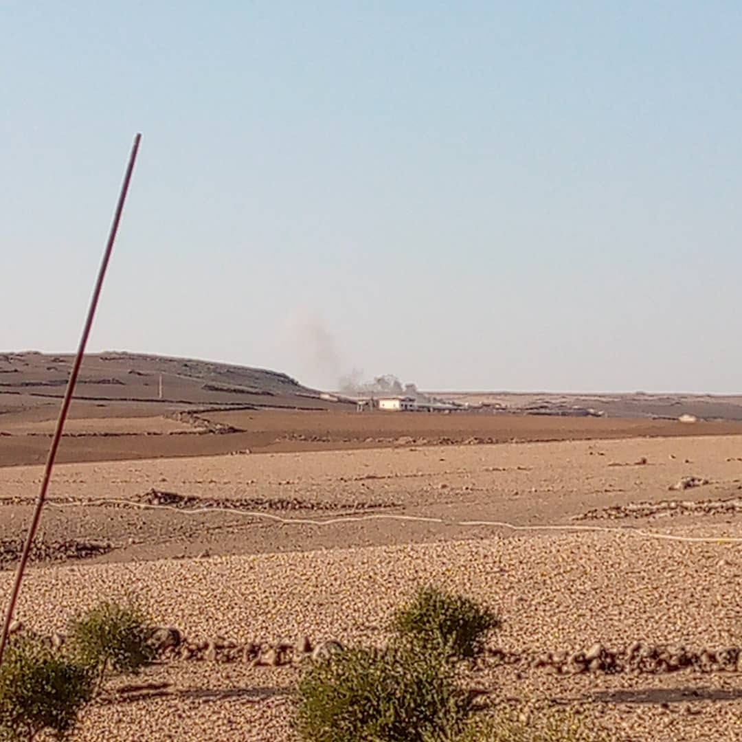 A Turkish occupation drone targeted the village of Qererişk, southeast of Kobani