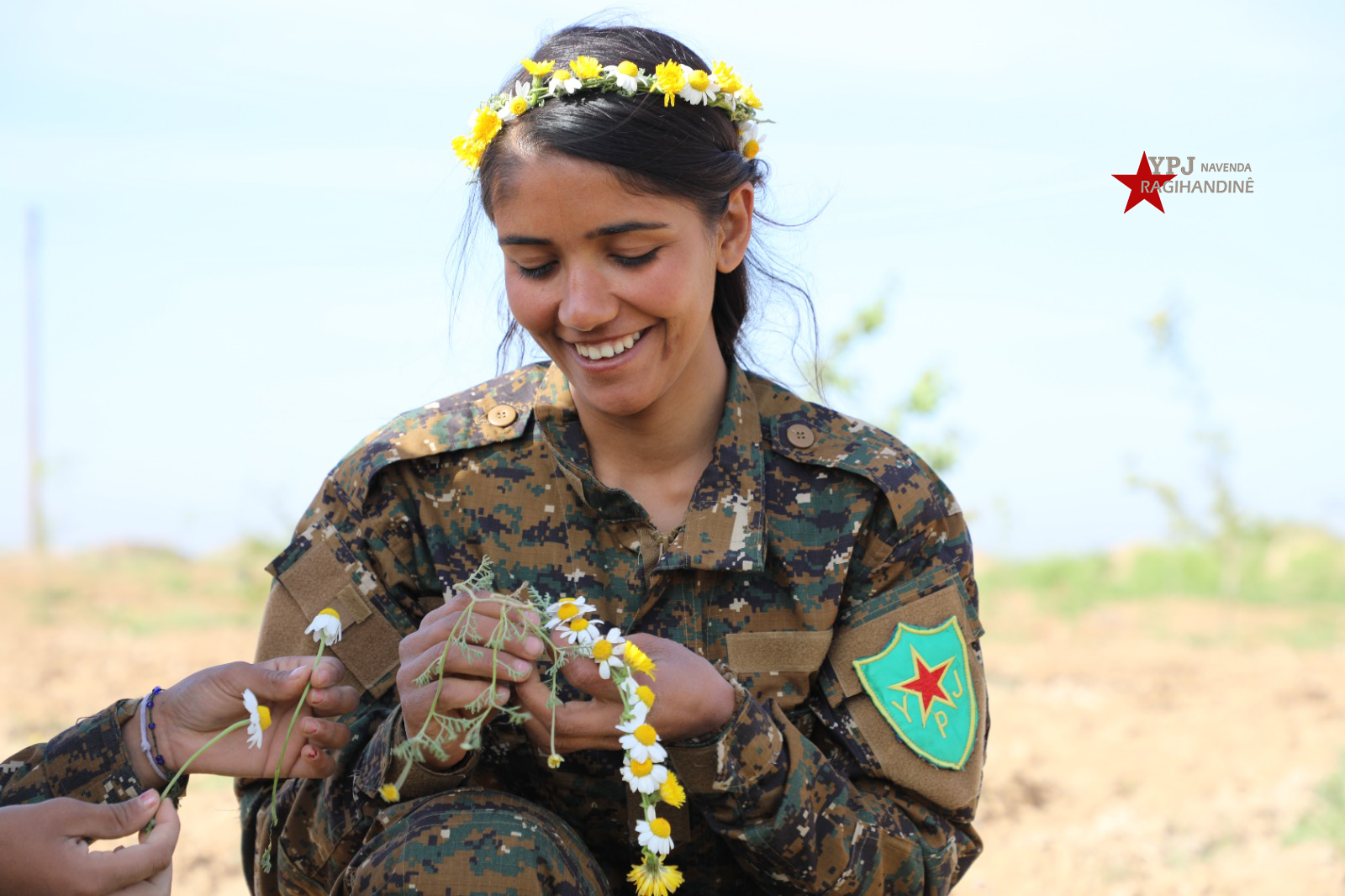 Spring becomes more beautiful with the spirit of resisting women