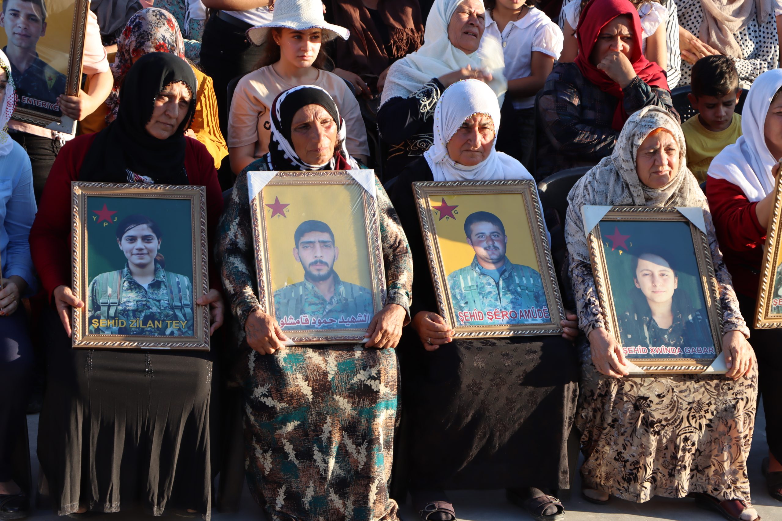 Scenes from Qamishlo to remember the heroic martyrs of July.