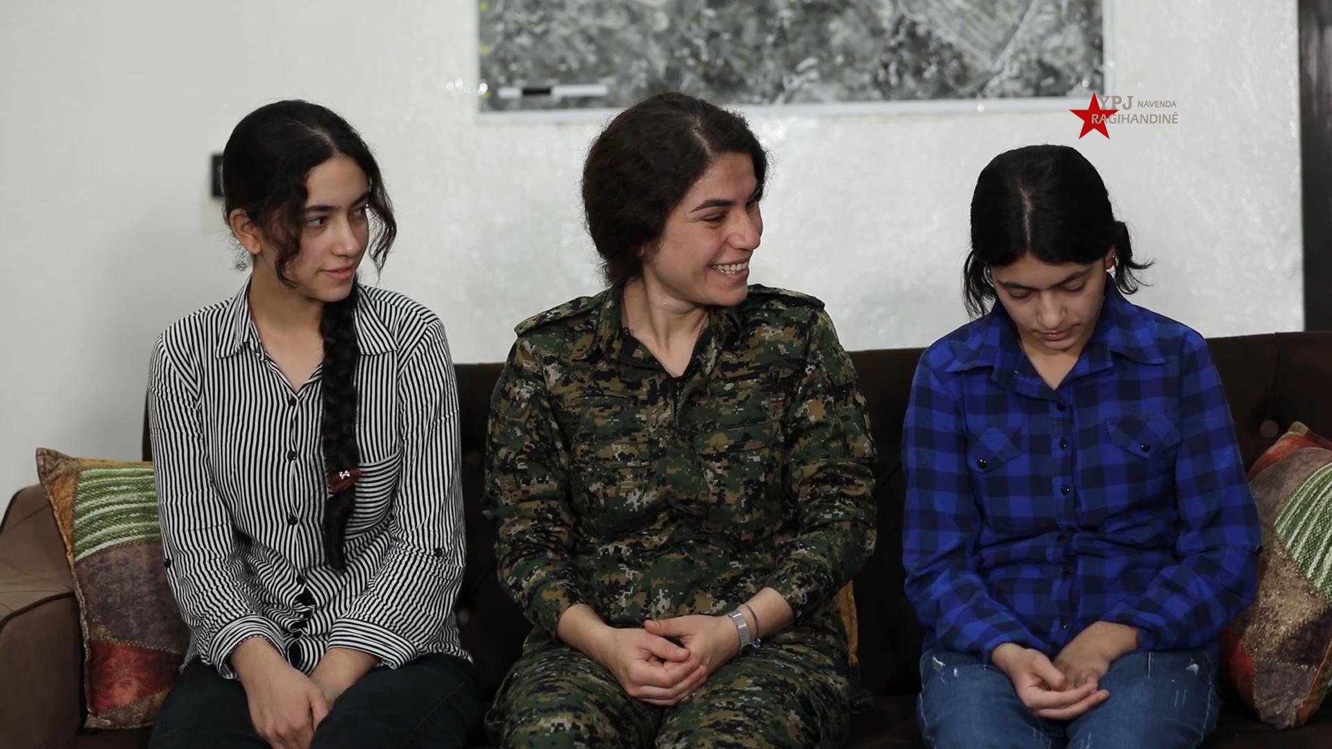 YPJ managed to save Alia and Bessie from the captivity of ISIS