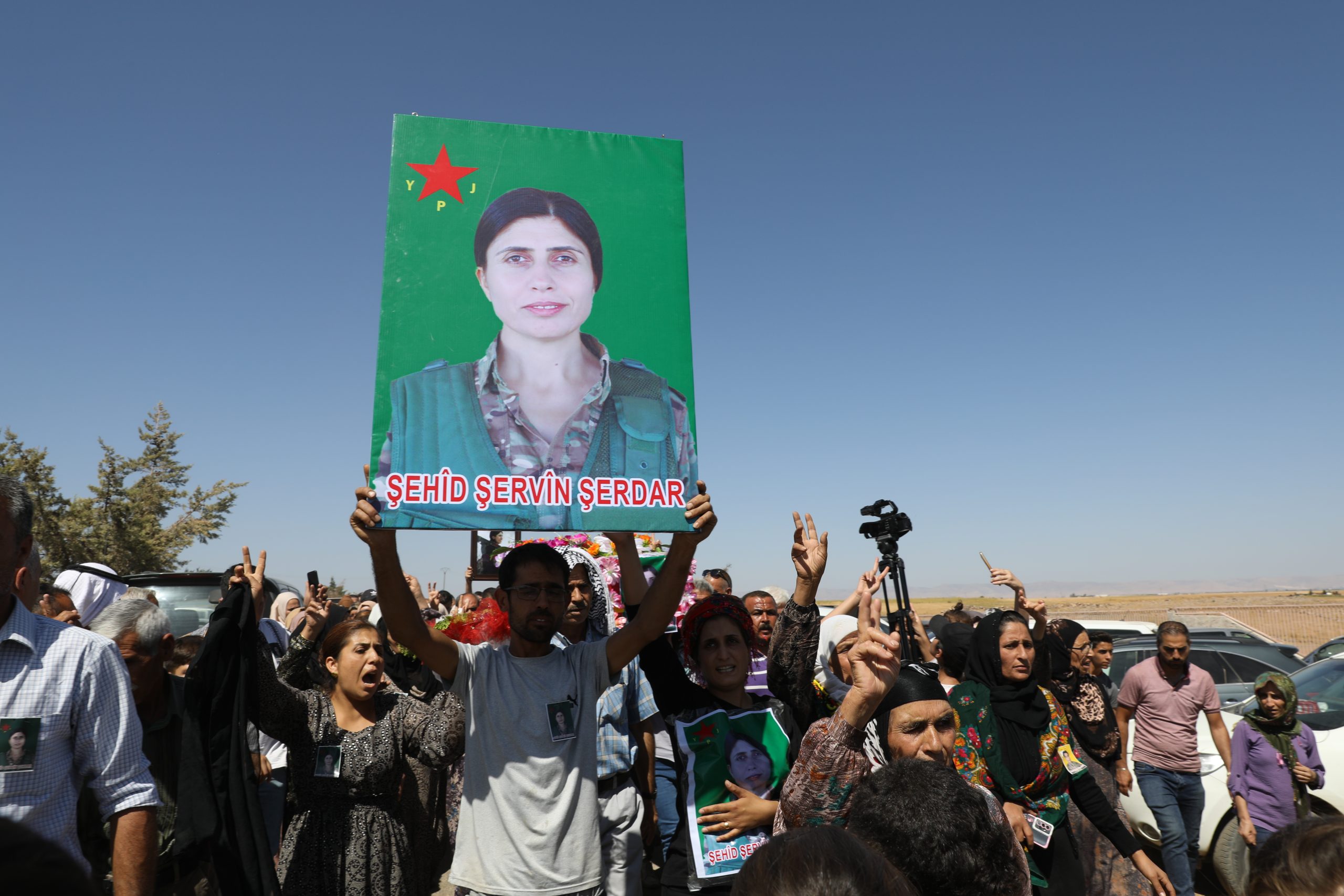 Ceremony for the martyr Sharvin Sardar at the shrine of the martyr Rustam Judi