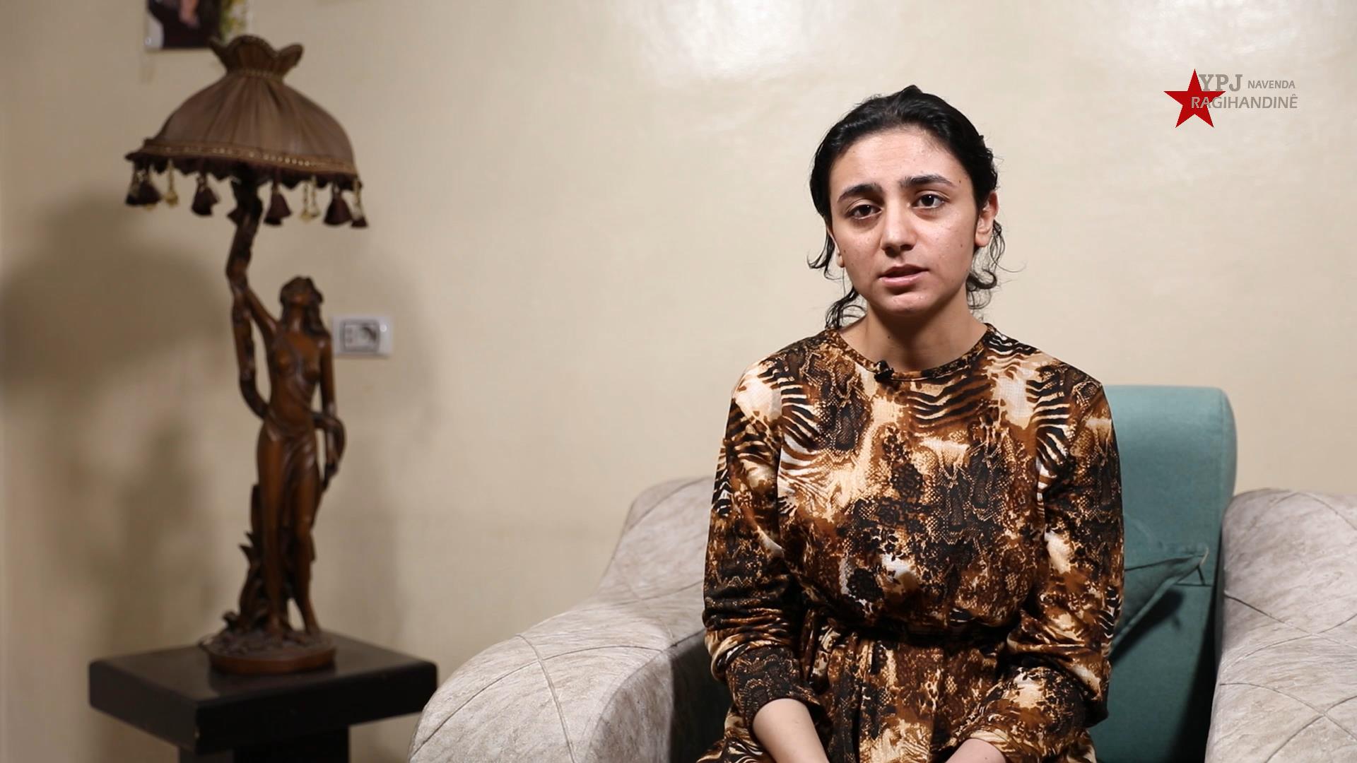 Women’s Self Defense Units, YPJ have liberated a Yazidi girl, Faryal Khader, from the hands of ISIS