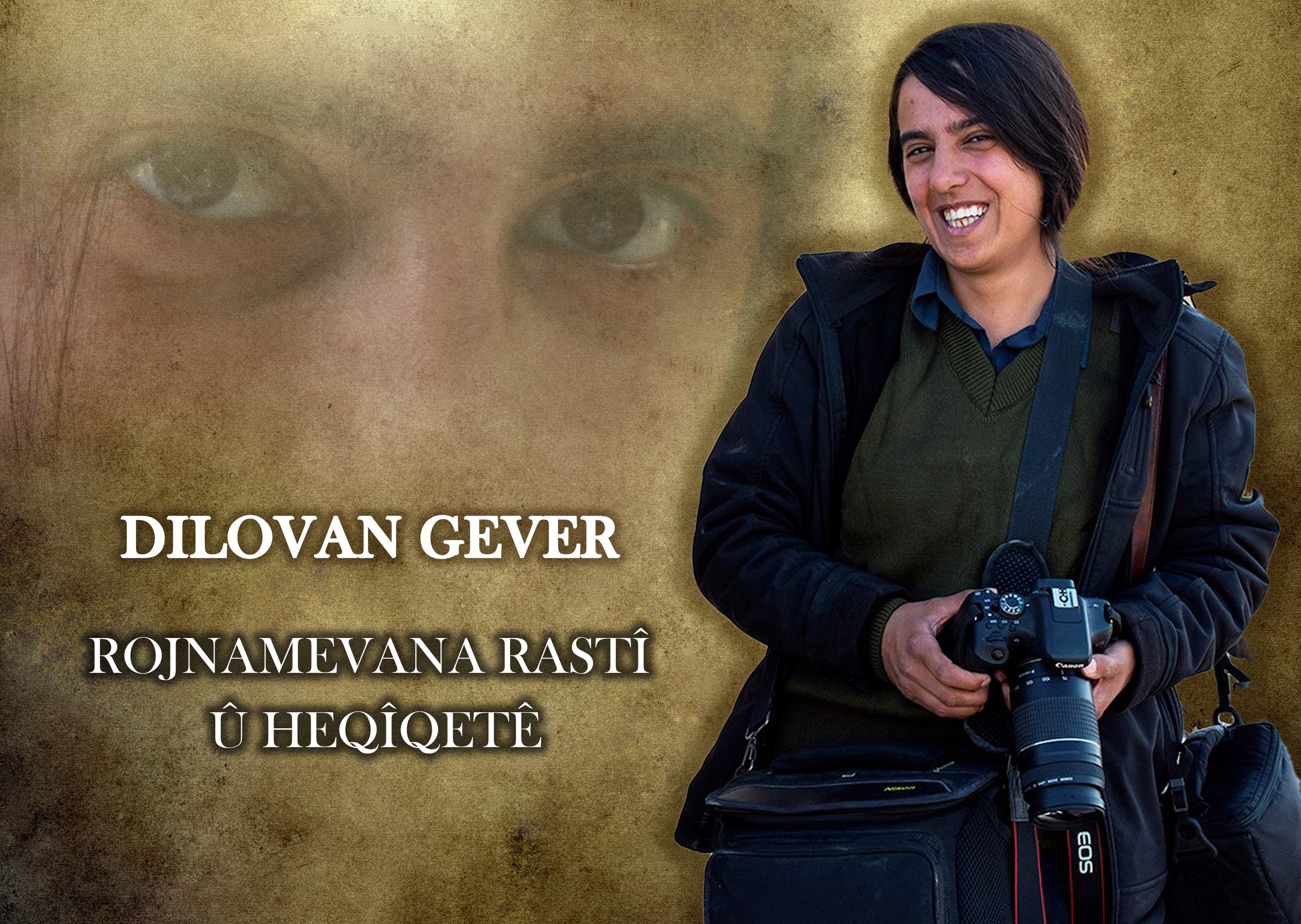 Portrait of Martyr Dilovan Gever #YPJ