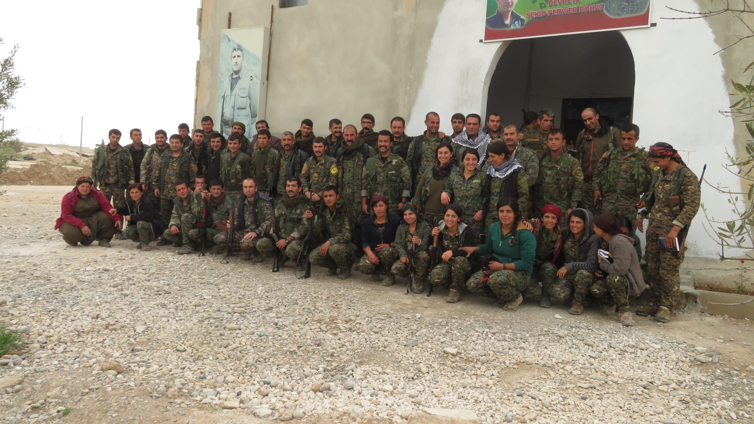 Comradeship reaches its highest levels in the ranks of the revolution