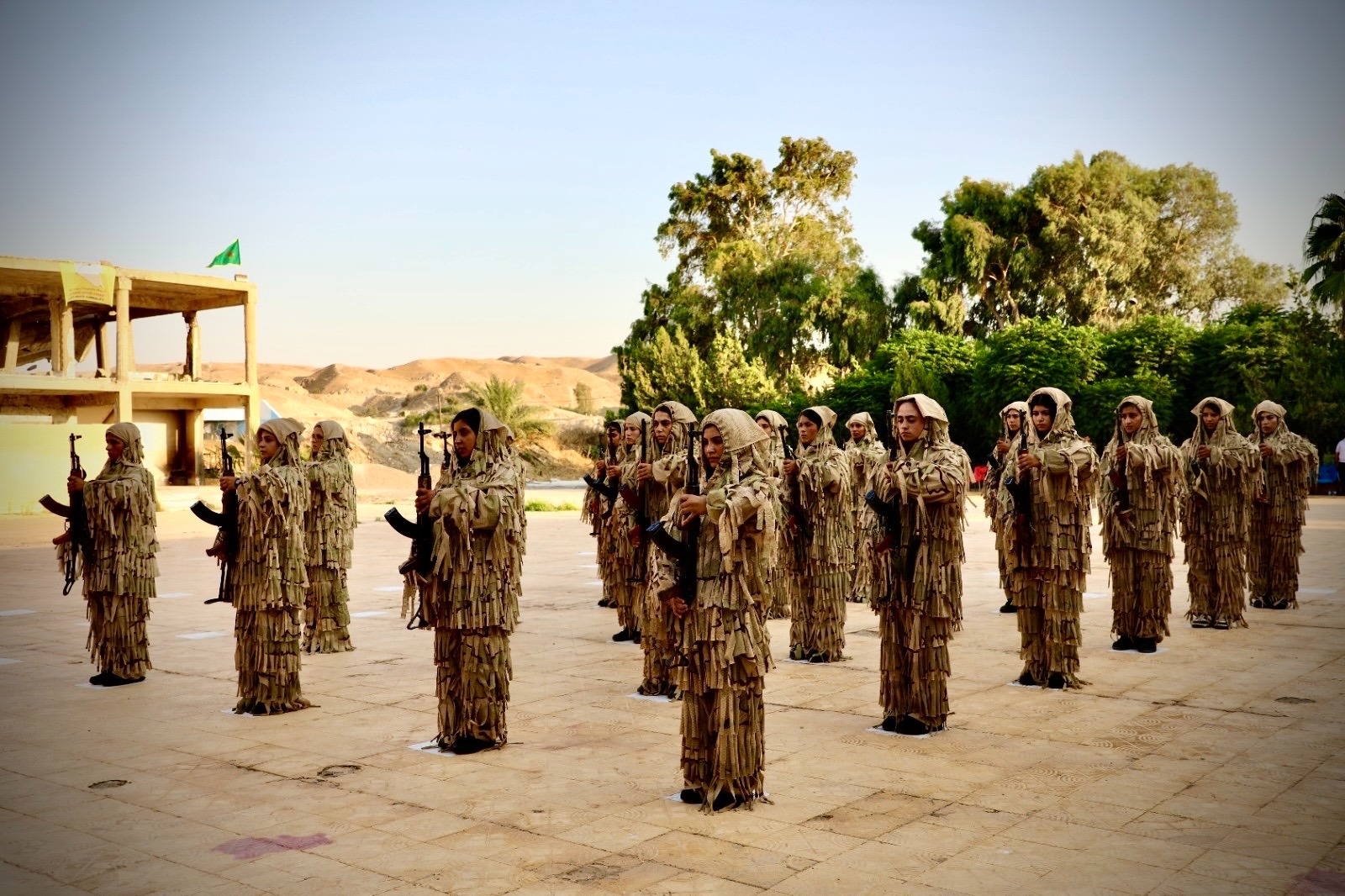 Graduation of the Combing Course for Female Fighters of the Women’s Protection Units at the Martyr Habun Eren Academy, Martyr Sordwin Jalal Course