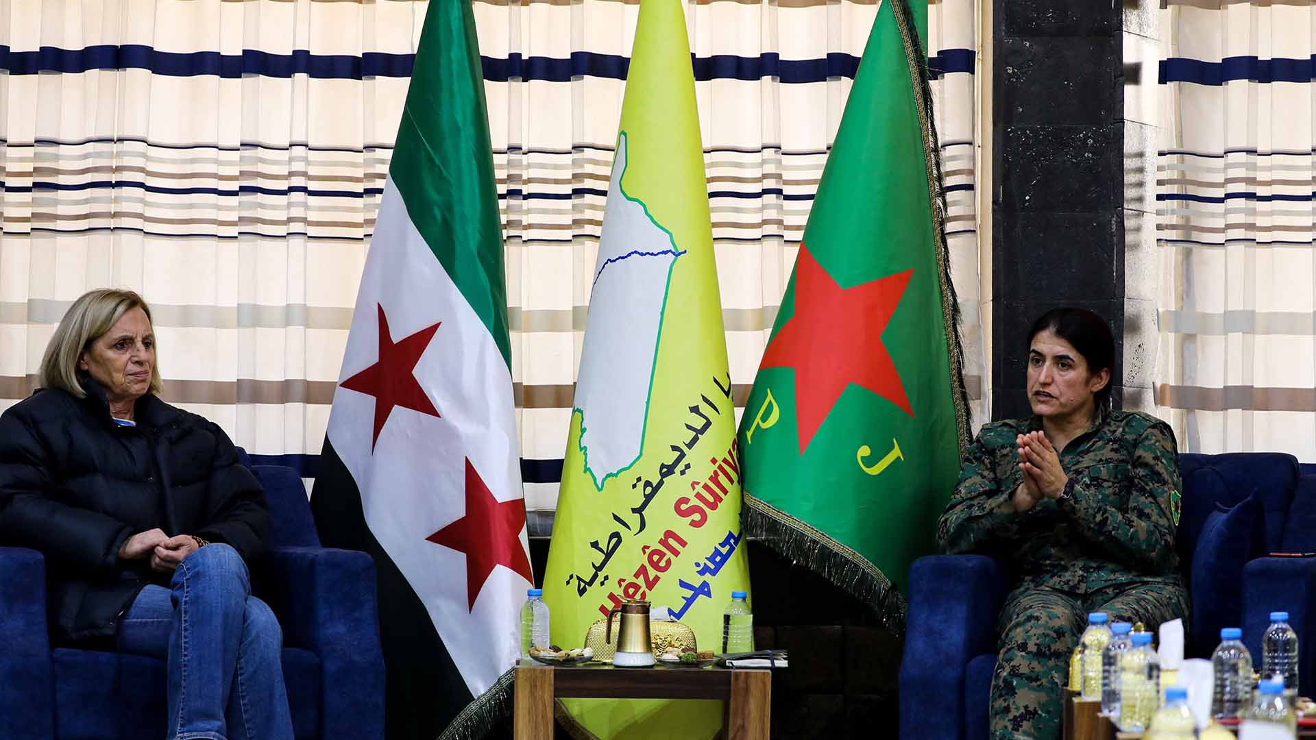 Meeting of French and Italian Parliamentarians and Mayors with the Women’s Protection Units (YPJ)