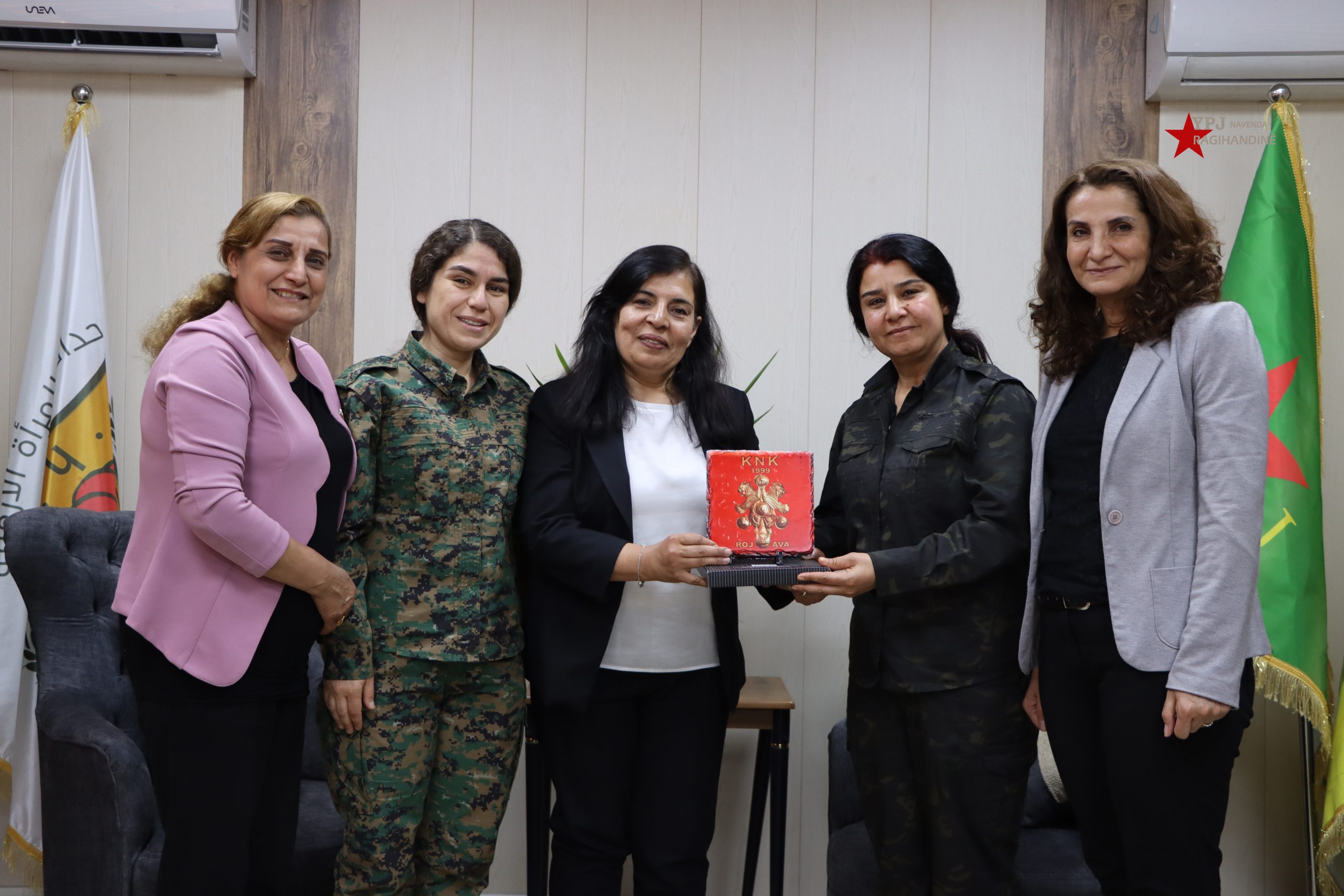 KNK Delegation Visits Women’s Protection Units (YPJ)