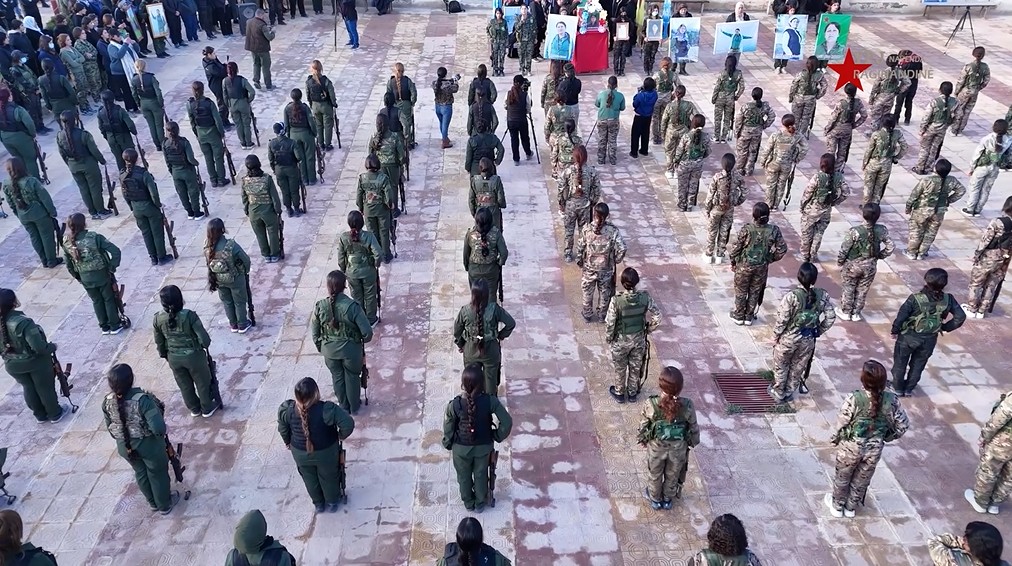 A memorial ceremony was held in honor of Martyr Shilan Kobani