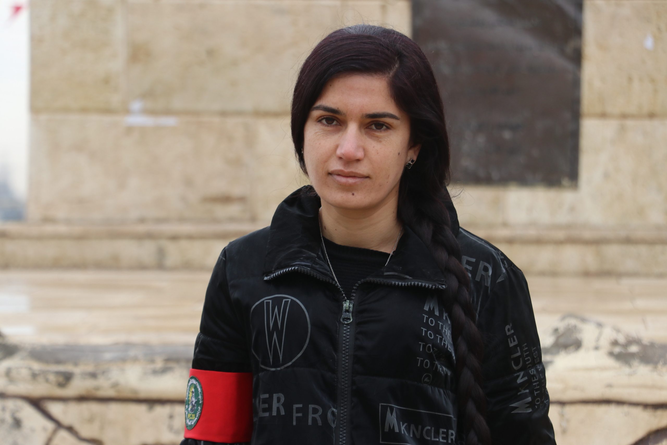 Core Protection Forces Fighter Extends March 8 Greetings to Women
