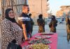 Residents of Rojava visited the martyrs’ shrines in the city of Qamishli.