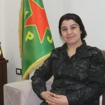 Berdevka Yekîneyên Parastina Jin YPJ’ ê Nesrîn Abdullah Roja 8’ê ADARÊ Li Jinên Cîhanê Pîroz Kir.
