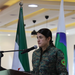 Beşdariya YPJ’ê Ji Vestîvala Aşîtiyê Yê Hevrîn Xelef Re