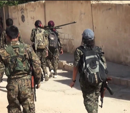 Şervanên Azadiyê Di Çeperên Herî Pêş Yên Berxwedanê Dene