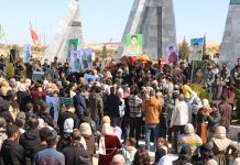 Bi merasîmeke bi heybet Şehîd Şîlan û Şehîd Karker hatin oxirkirin