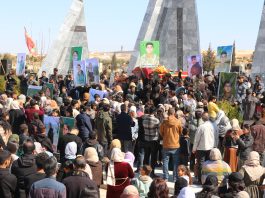 Bi merasîmeke bi heybet Şehîd Şîlan û Şehîd Karker hatin oxirkirin