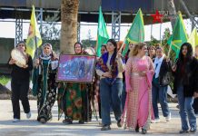 Kongra Star bi boneya 8ê Adarê serdana YPJ kir