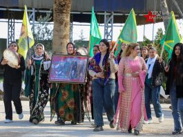 Kongra Star bi boneya 8ê Adarê serdana YPJ kir