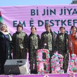 Jinên Kobanê li qadan bû: Em ê destkeftiyên şoreşê biparêzin