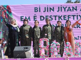 Jinên Kobanê li qadan bû: Em ê destkeftiyên şoreşê biparêzin