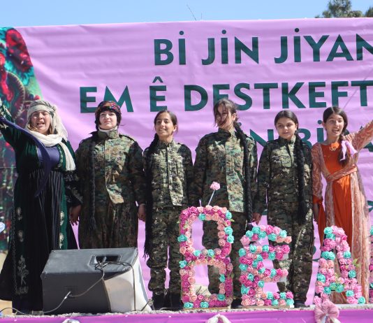 Jinên Kobanê li qadan bû: Em ê destkeftiyên şoreşê biparêzin