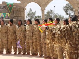 Şervanên YPJ: Em hene û emê hebin Newroza we pîroz be