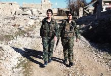 Şervanên YPJ li Kobanî 8ê Adarê li hemû jinên cîhanê pîroz dikin