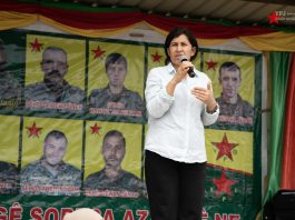 Bi Tevlêbûna Girseyî Li Dêrikê Şehîdên Qereçoxê Hatin Bibîranîn