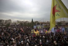 Li Qamişloyê merasîma 13 şehîdan hat dayîn