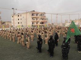 YPJ`ê li Kobanê toraneke leşkerî li dar xist