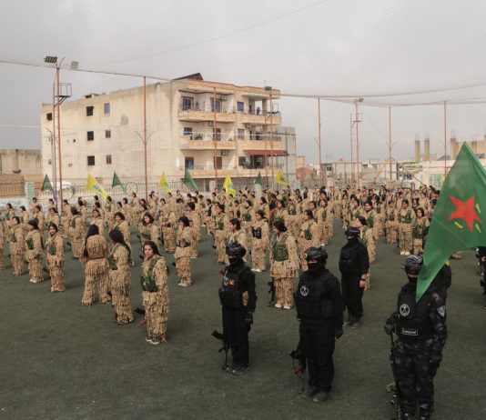 YPJ`ê li Kobanê toraneke leşkerî li dar xist