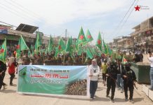 Bi sedan şêniyên Girkê Legê daxwaza naskirina YPJ’ê wekî hêzeke leşkerî ya fermî dikin