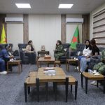 Şandeya Partiya Jinan A Komînist A Sosyalît Serdana YPJ’ê Kirin.