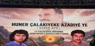 Ji bo bîranîna salvegera şehadeta hunermend Şehid Mizgîn (Gurbet Aydin)
