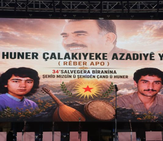 Ji bo bîranîna salvegera şehadeta hunermend Şehid Mizgîn (Gurbet Aydin)
