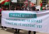 Meşa girseyî ya ku li bajarê Qamişloyê bi boneya Roja Zimanê Kurdî hat li darxistin