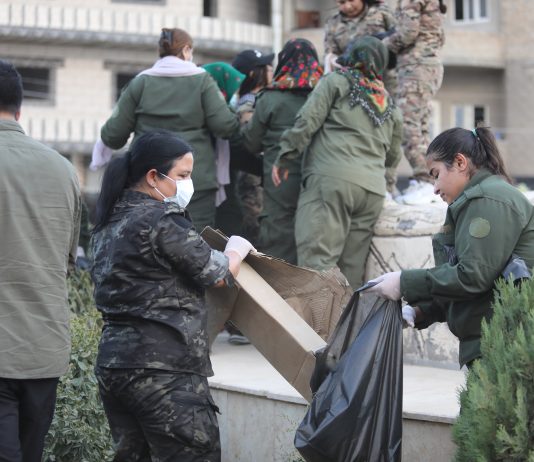 Evîna Kobanê bi gotinan nayê pîvanîn; bi kar û xebatê tê nîşanda
