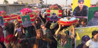 Li Kobanê Merasîma 8 Şehîdên Ku li Goristana Şehîd Dicle Hat Oxirkirin