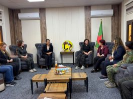 Şandeya Jinan a Bakûrê Kurdistanê, serdana YPJ’ê Kir