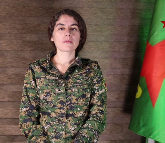 Daxuyaniya Berdevka Yekîneyên Parastina Jin (YPJ) Ruksen Mihemed